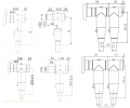 630A Deadbreak T-Verbinder (geschirmte)